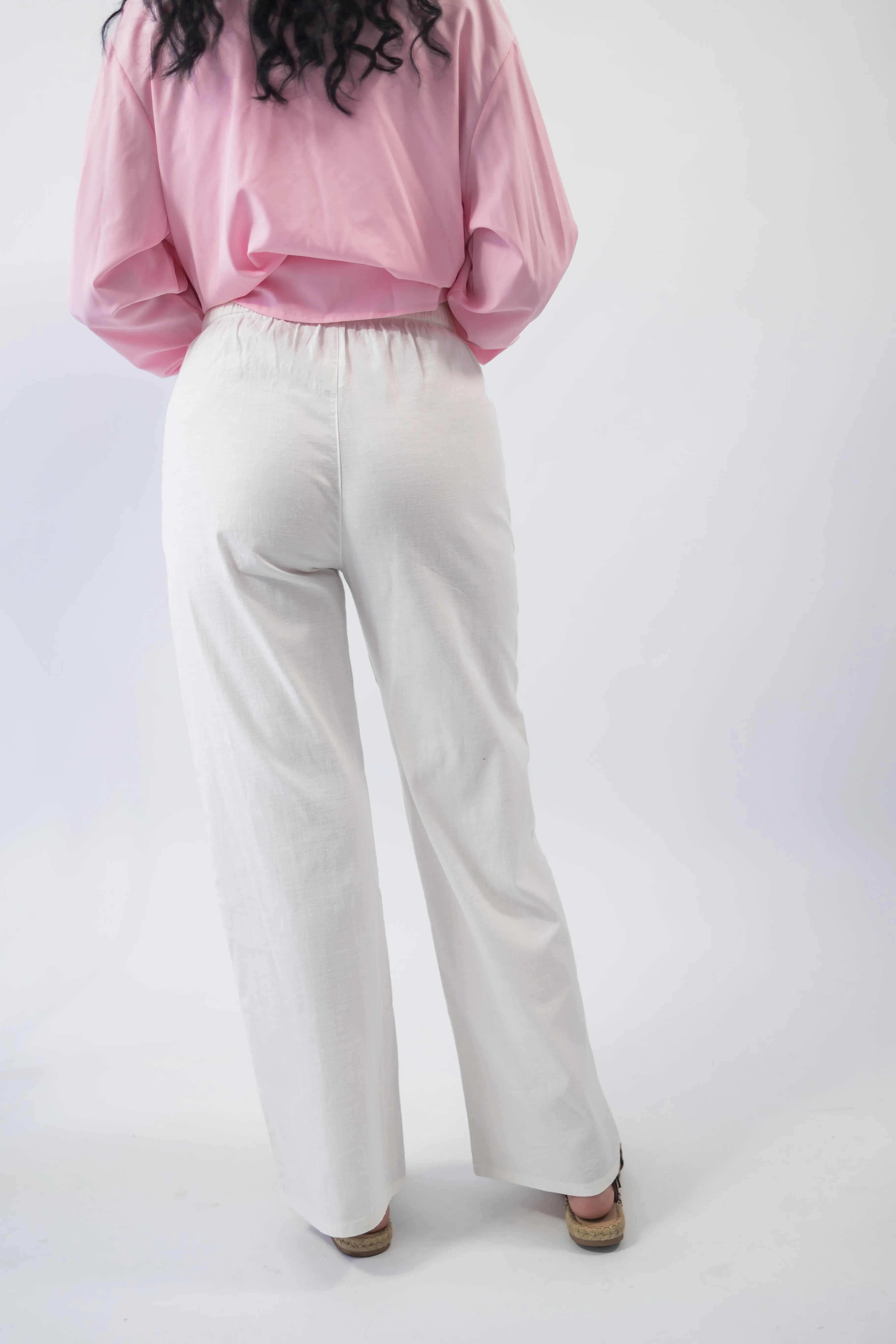 Pantaloni de In Wide Leg Albi