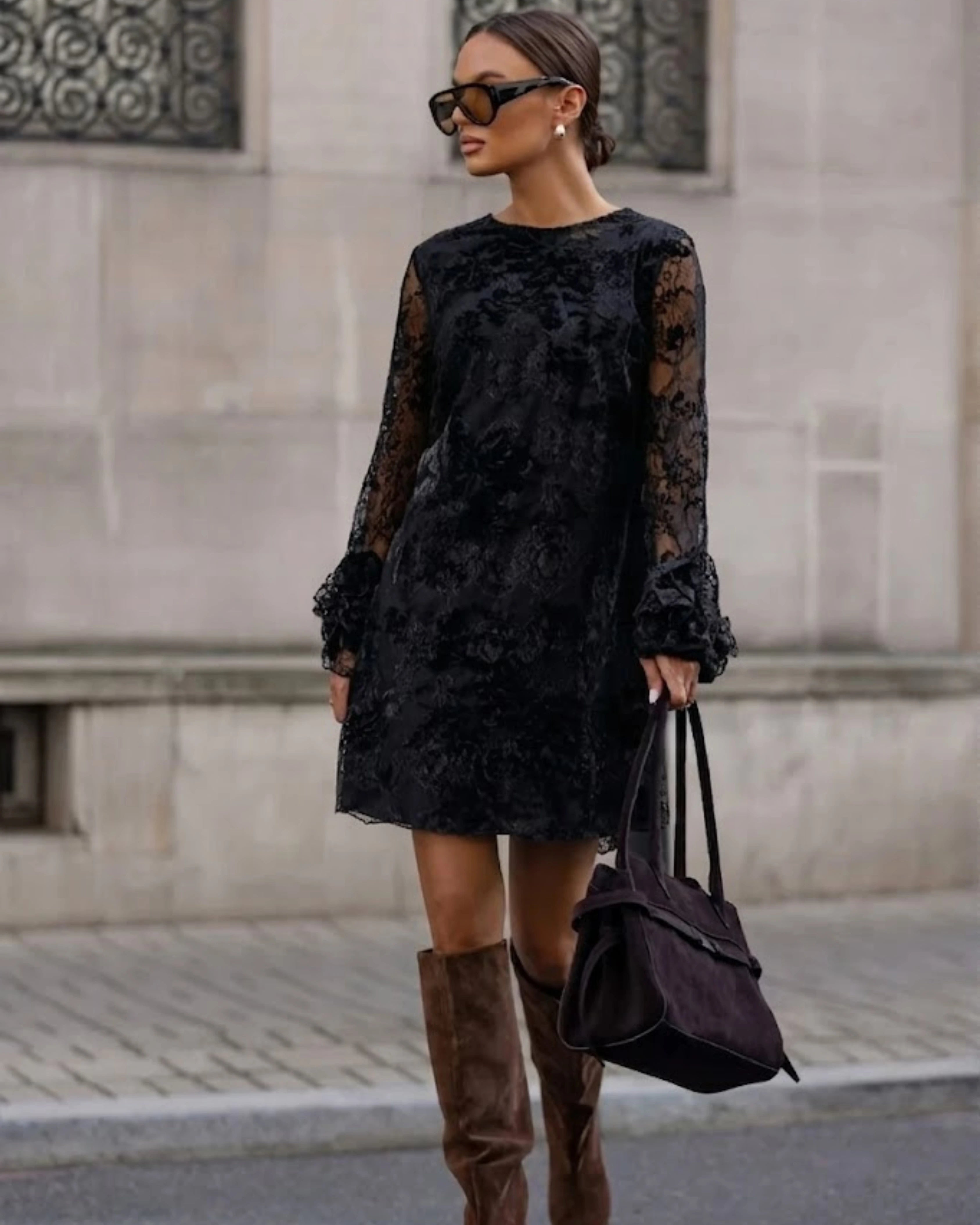 Rochie Brontia Neagra