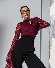 Bluza burgundi Aisha