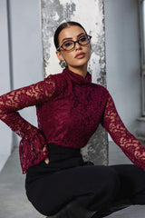 Bluza burgundi Aisha