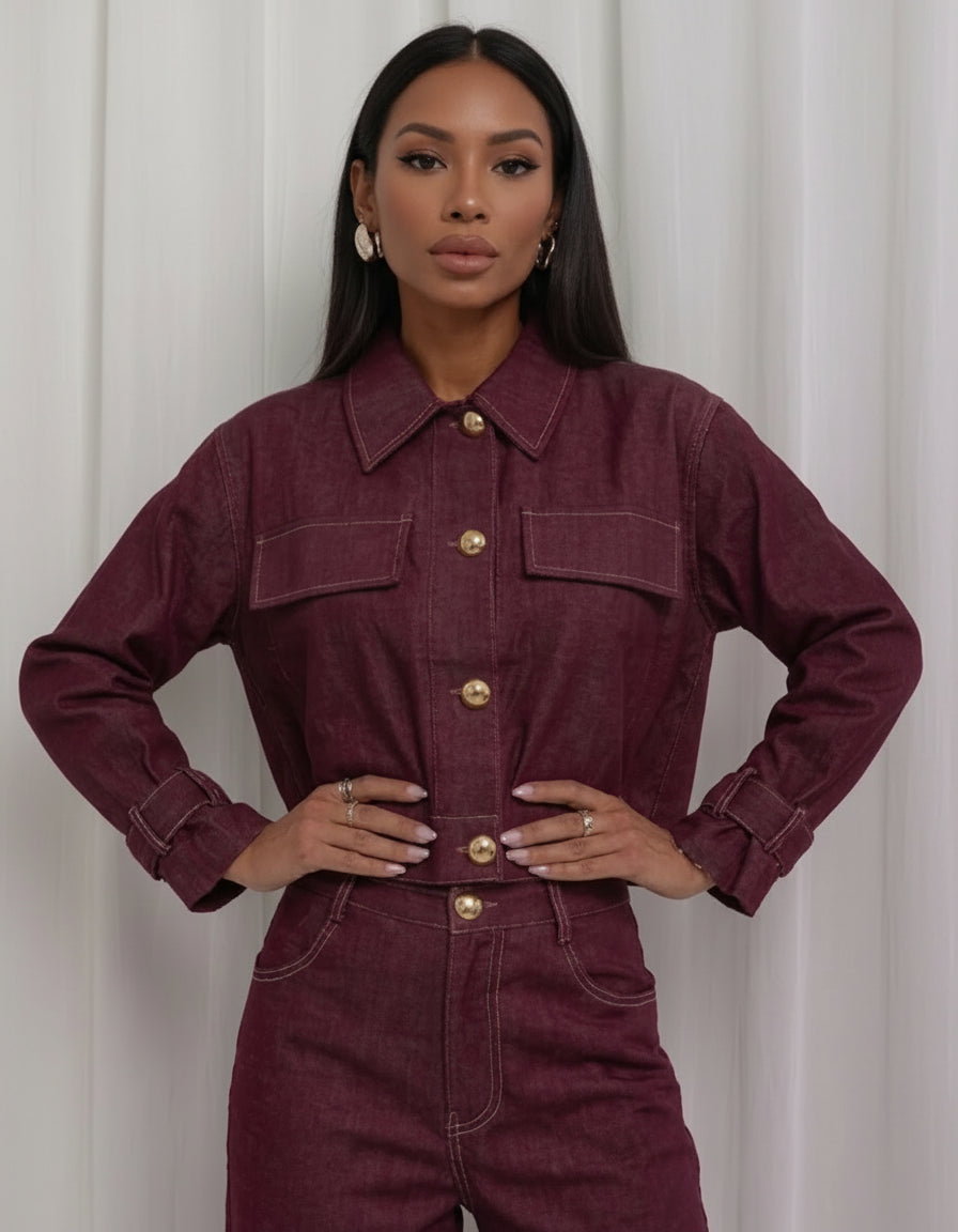 compleu denim brooklyn burgundi mauri 3
