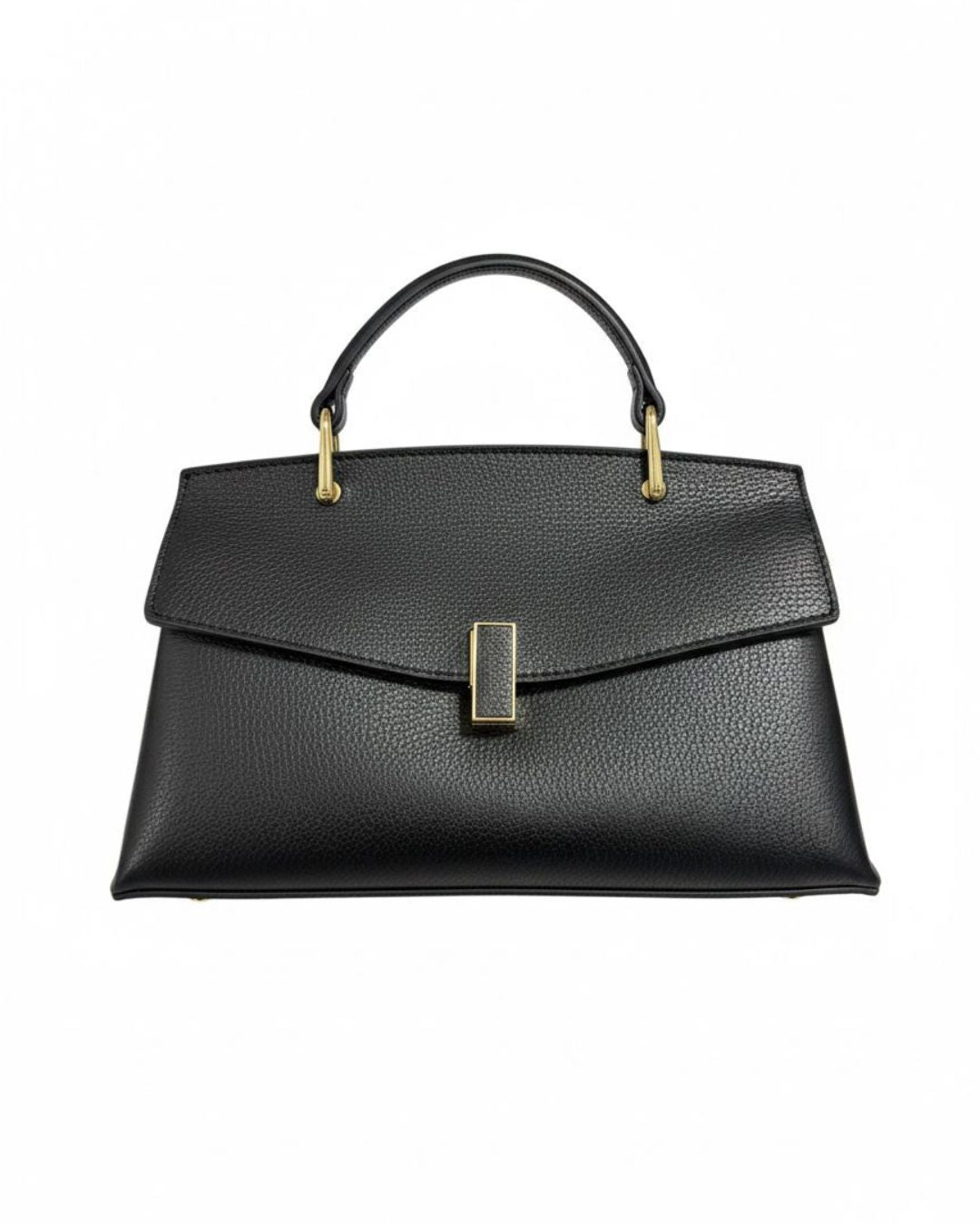 Geanta din piele naturala Teresa neagra