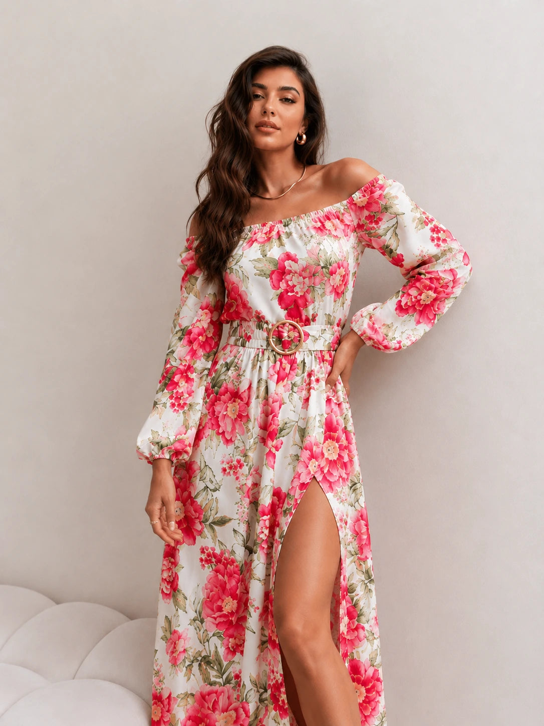 Rochie dama lunga colorata