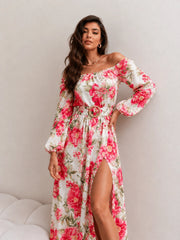 Rochie dama lunga colorata