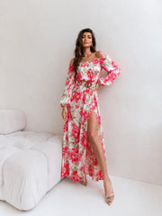 Rochie dama lunga colorata