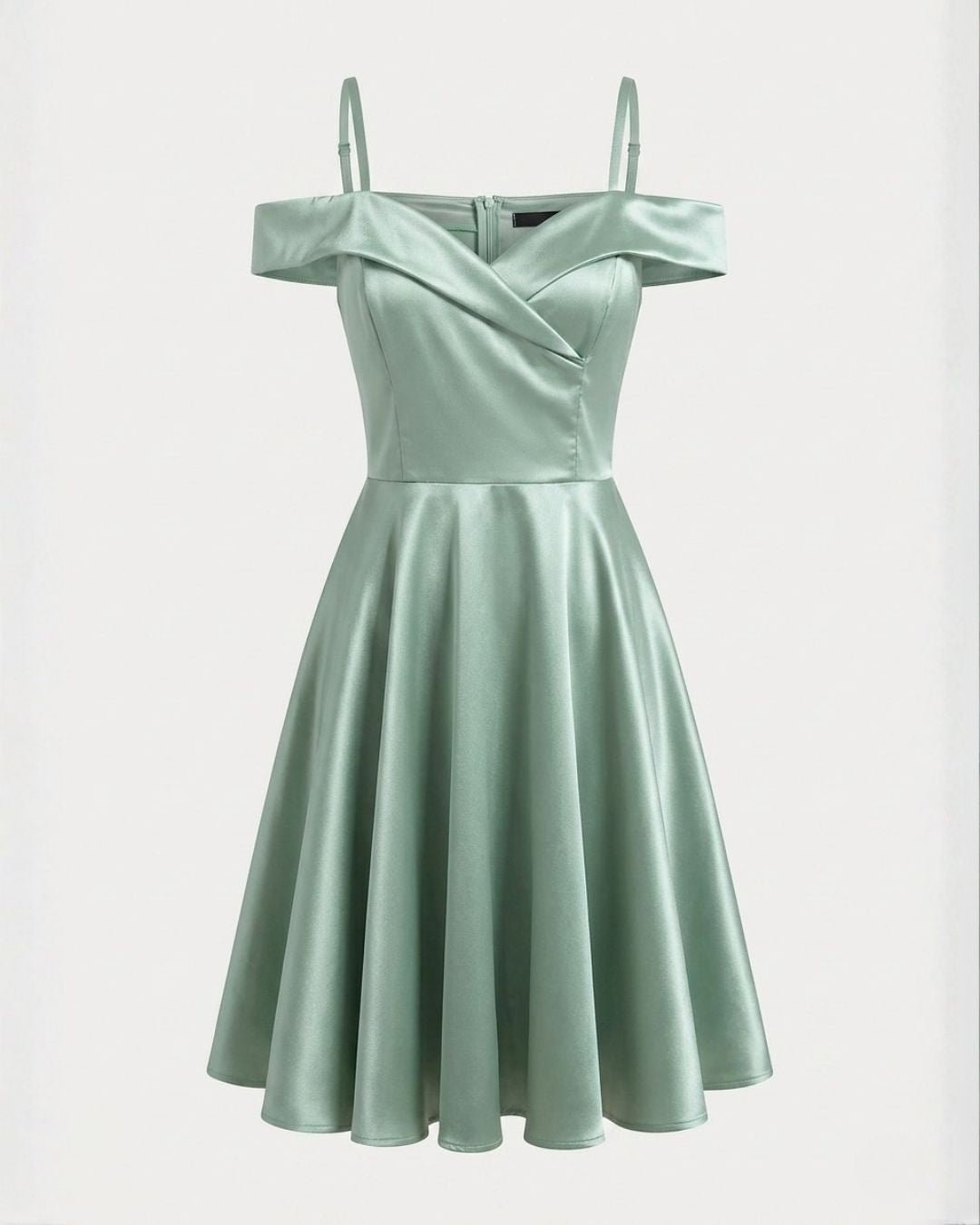 Rochie scurta Sophia verde