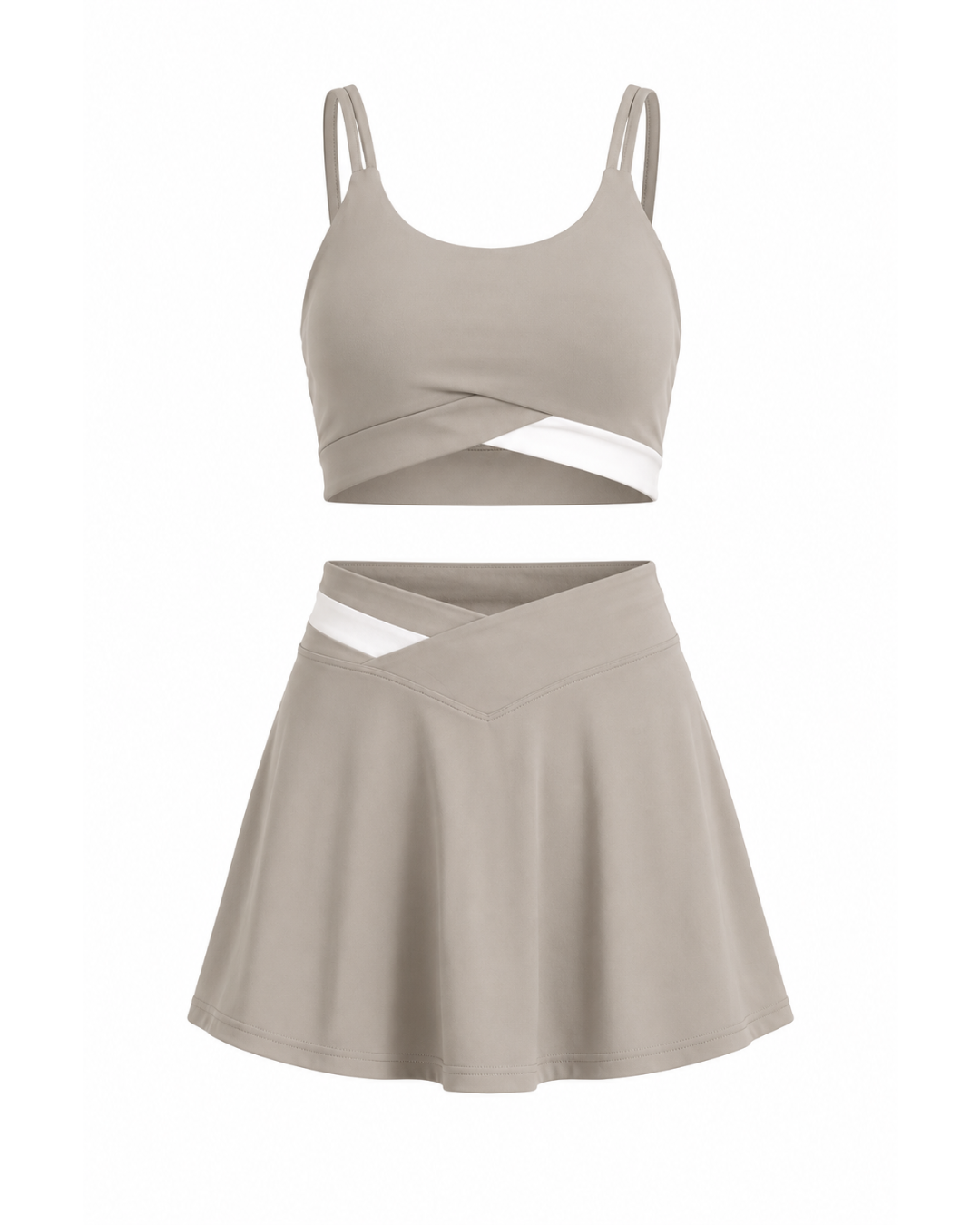 Set Fitness Celeste Gri