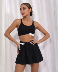 Set Fitness Celeste Negru