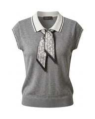 Tricou Velouria Gri