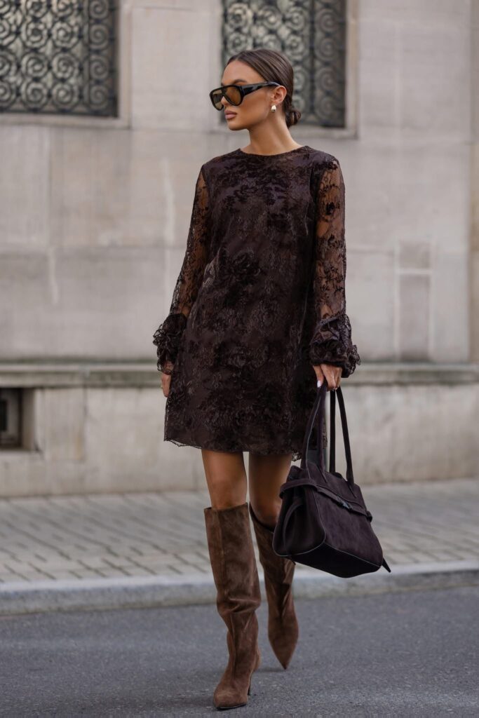 rochie chocolatte brontia