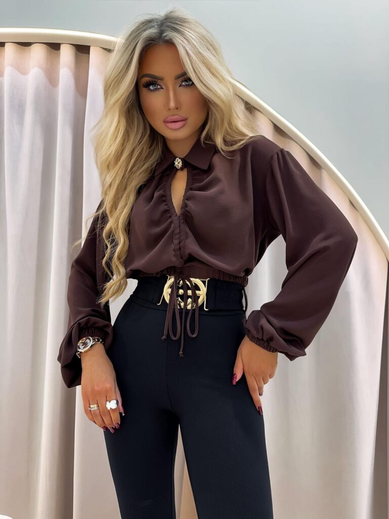 camasa maro Aisha