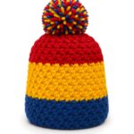 caciula handmade tricolor mauri